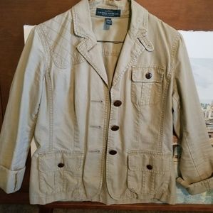 Camel riding blazer from Lauren Ralph Lauren